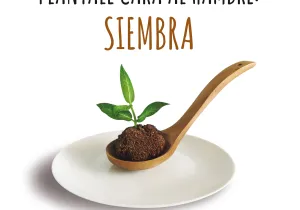 Cartel de la campaña 57 de Manos Unidas, creado por Tresa Calbó