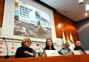 Manos Unidas Valencia presentación campaña "Quién más sufre el maltrato al planeta no eres tú"