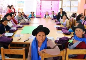 Programa Defensoría de la Mujer del Centro Juana Azurduy (CJA) Sucre, Bolivia. Foto: Manos Unidas