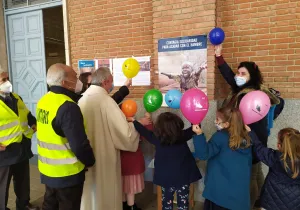 Campaña de Manos Unidas 2021 en la parroquia de María Auxiliadora de Madrid