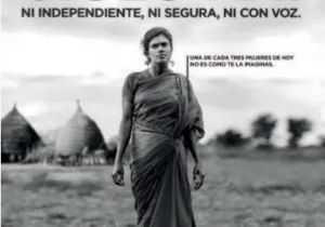 Publicidad de Manos Unidas en marquesinas para la nueva campaña