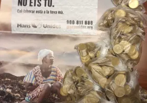Campaña "Peseta solidaria"