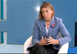 Cecilia Pilar, presidenta Manos Unidas en RTVE. Captura pantalla