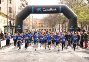 Carrera solidaria en Pamplona