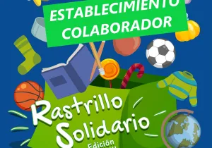 Cartel XXXIII edición del Rastrillo Solidario  Colegio Teresiano del Pilar