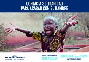 Cartel de la Campaña de Manos Unidas para 2021