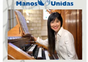 Cartel del concierto "Música para la Educación" a beneficio de Manos Unidas 