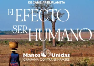 Cartel de la campaña 2024 de Manos Unidas