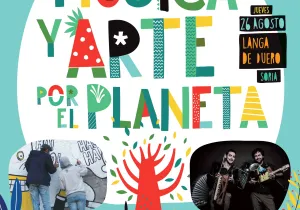 Música y Arte por el Planeta. Financiado por la Junta de Castilla y León. 