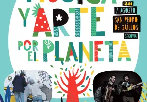 Música y arte por el planeta. Financiado por la Junta de Castilla y León. 