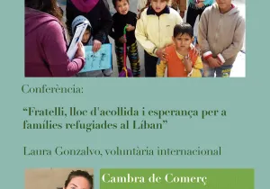 Laura Gonzalvo contará sus experiencias con los refugiados en el Líbano