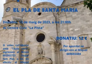 Cena Solidaria en El Pla de Santa Maria
