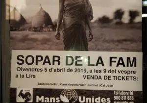 Cena solidaria en El Vendrell