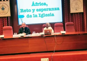 Charla "Africa, reto y esperanza de la Iglesia" en universidad San Damaso