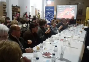 Cena del hambre Manos Unidas Urgell