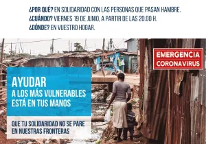 Cena del Hambre virtual de Manos Unidas Valencia.