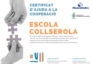 Certificado de Ayuda a la Cooperación