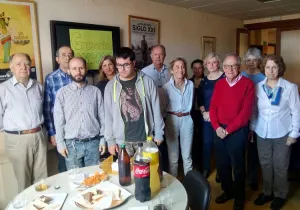 Despedida a los alumnos del CEPA Tetuan en Manos Unidas Madrid