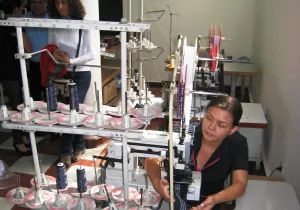 Taller de la fundación "Vida y Esperanza".