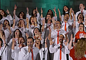 Concierto benéfico del Cor Carlit Gospel en Santa Maria del Pi