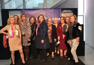 Las voluntarias de la comarcal de Catarroja de Manos Unidas Valencia, organizadoras del concierto.  