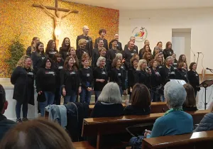 Concierto del grupo de Góspel OneSoul en la parroquia de Sta. María de Majadahonda 
