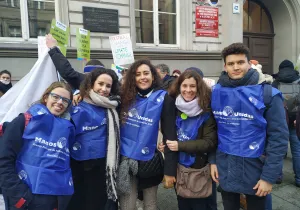 Los jóvenes de Manos Unidas y la Laudato Si'. Foto: Manos Unidas