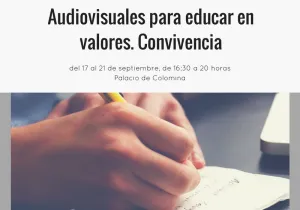 Curso profesorado Manos Unidas. Cine y convivencia.