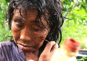 Mujer indígena de la Orinoquia colombiana