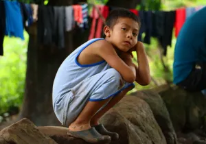 Foto de Javier Mármol en El Salvador para Manos Unidas