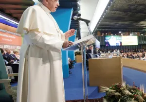 El Papa Francisco en la FAO. Foto:FAO