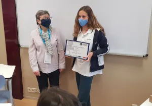 El colegio San Patricio de Madrid recibe el 2º premio de Clipmetrajes MU 2021