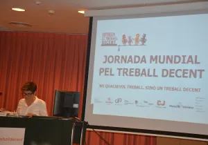 Éxito de asistencia a la Jornada Mundial del Trabajo Decente