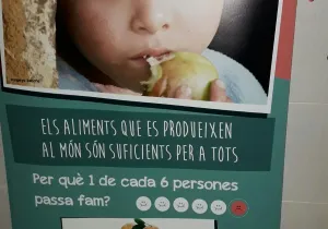 Exposición en el Colegio Cor de Maria de Valls