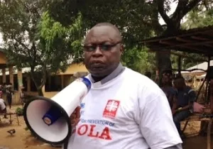 Father Peter Konteh. Sierra Leona. Foto: Manos Unidas