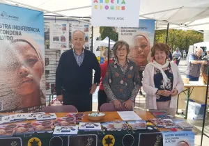 Manos Unidas en la Feria de las Asociaciones de Alcobendas 2022