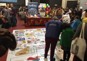 Manos Unidas en la fiesta de los derechos de la infancia en Alcobendas 2019
