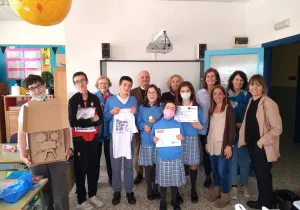 Entrega de premios del Festival de Clipmetrajes en el Colegio Santa Catalina Labouré de Pamplona