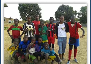 Integración a través del deporte en Angola 