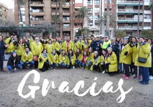 Voluntarios de Manos Unidas Valencia. 