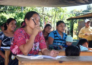 Alfabetización de las mujeres en Guatemala