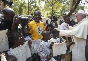 Manos Unidas expresa su profundo pesar por el fallecimiento del Papa Francisco. Fotografía: Fundación para la Promoción y el Desarrollo de Bangassou