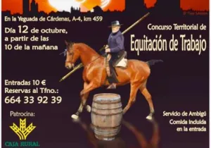 Concurso de equitación de trabajo: III Memorial Miguel Ángel Cárdenas