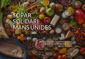 Cena Solidaria en el restaurante Semproniana 2026