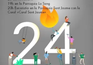 Parroquia de La Sang. Mallorca. 24horas Manos Unidas