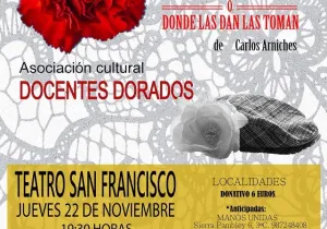 Teatro solidario: La venganza de la Petra. A beneficio de Manos Unidas