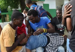 Afectados por el último terremoto de Haití. Captura de vídeo publicado en CNN Español