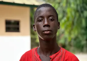 Abdoulaye, un niño de la calle que hoy sueña con ser educador social. Fotografía: Paula Guzmán