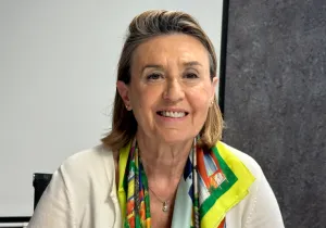 Cecilia Pilar Gracia renueva su cargo como presidenta de Manos Unidas. Fotografía: Marta Carreño