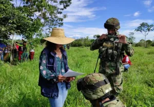 Llamamiento por la paz nuestro socio local, la Coordinación Regional del Pacífico Colombiano. Fotografía: Corporación Claretiana Norman Pérez Bello (Colombia)